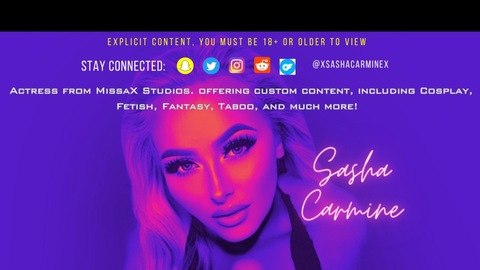 Header of xsashacarminex
